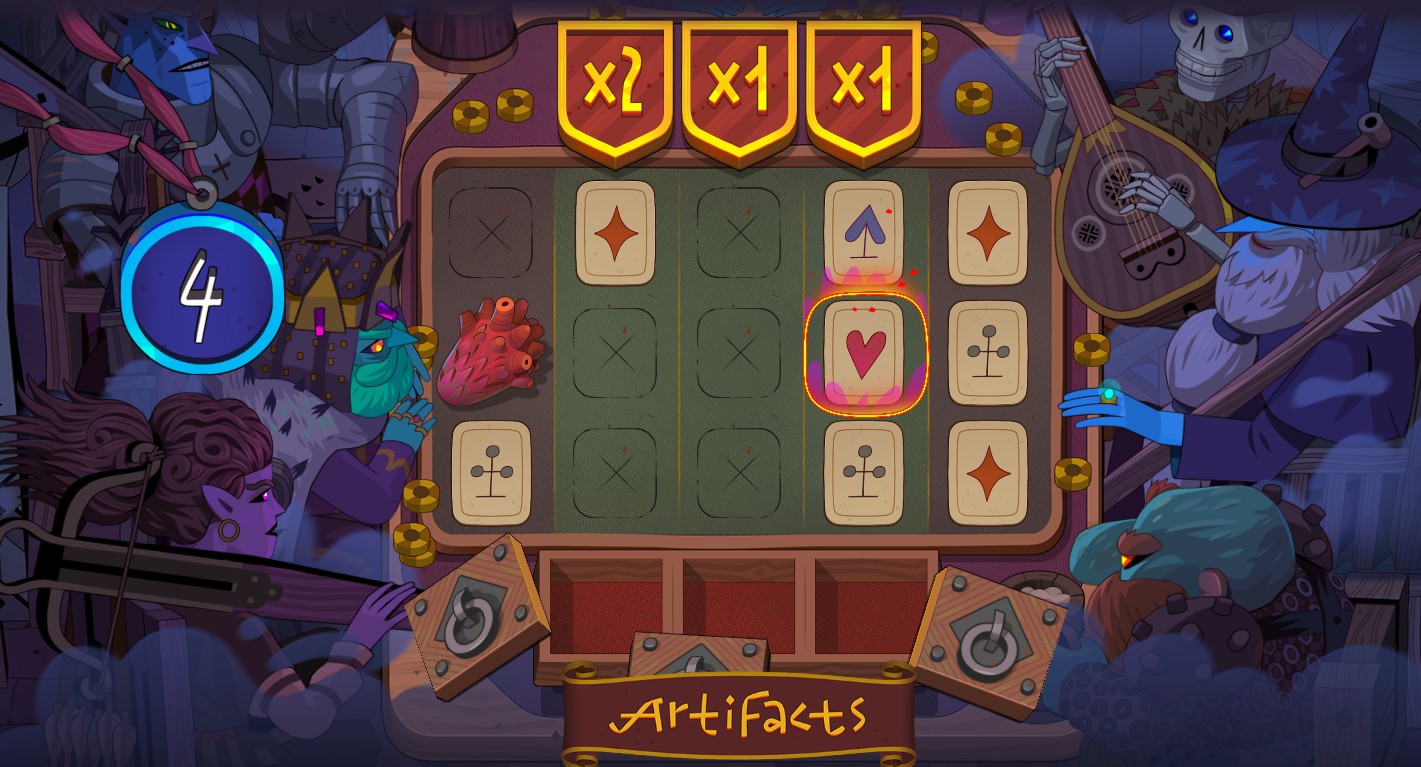 Artifacts free spins – stacked multipliers in bonus round, Peter and Sons 96.26% RTP