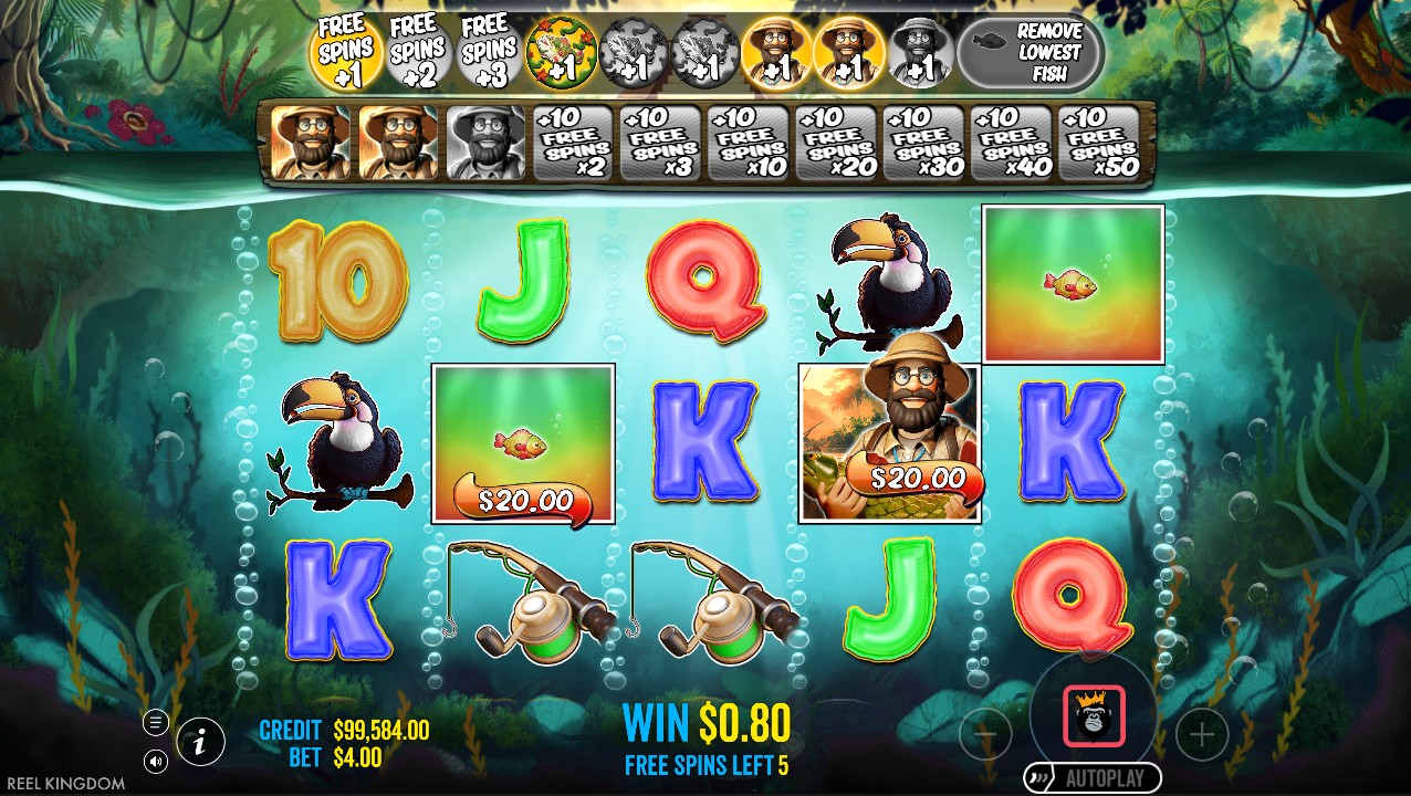 Big Bass Amazon Xtreme slot review bonus round free spins Pragmatic Play
