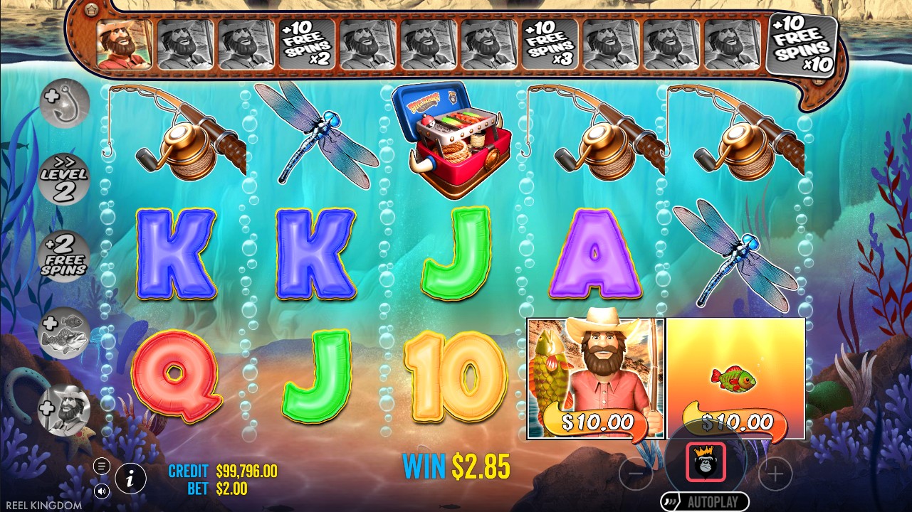 Big Bass Splash free spins – fisherman wilds collect fish money symbols, Pragmatic Play 96.71% RTP