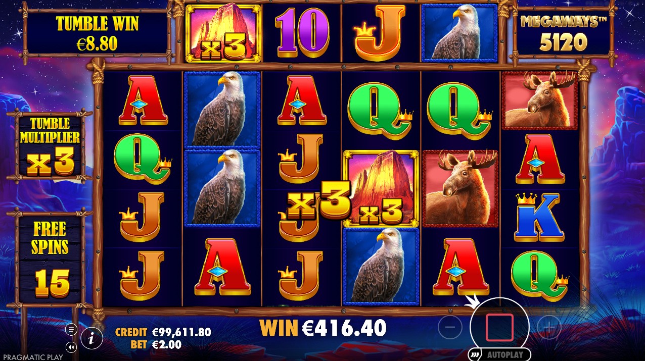 Buffalo King Megaways free spins progressive wild multiplier – Pragmatic Play 96.52% RTP 10,000x max win