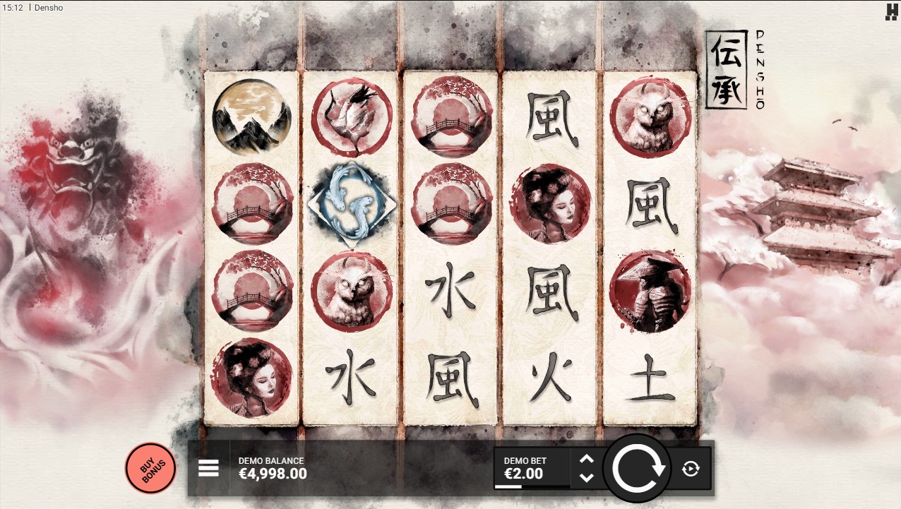 Densho by Hacksaw Gaming – base game Japanese theme Wild Multiplier Reels high hit frequency