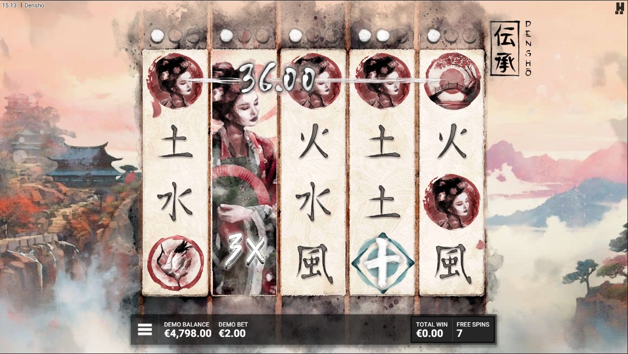 Densho Super Free Spins – Wild Multiplier Reels 10,000x max win, Hacksaw Gaming 96.33% RTP