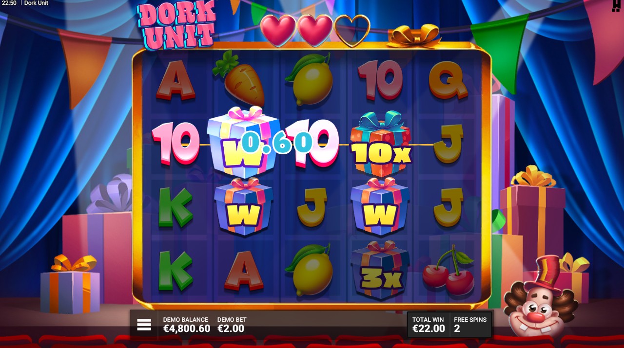 Dork Unit by Hacksaw Gaming – bonus feature
