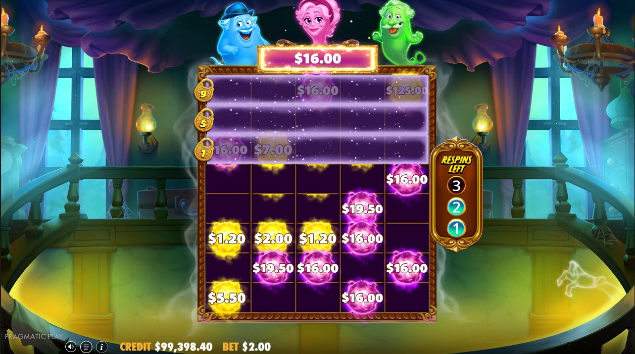 Great Ghosts! by Pragmatic Play – 96.5% RTP High volatility 40,000x max win bonus round