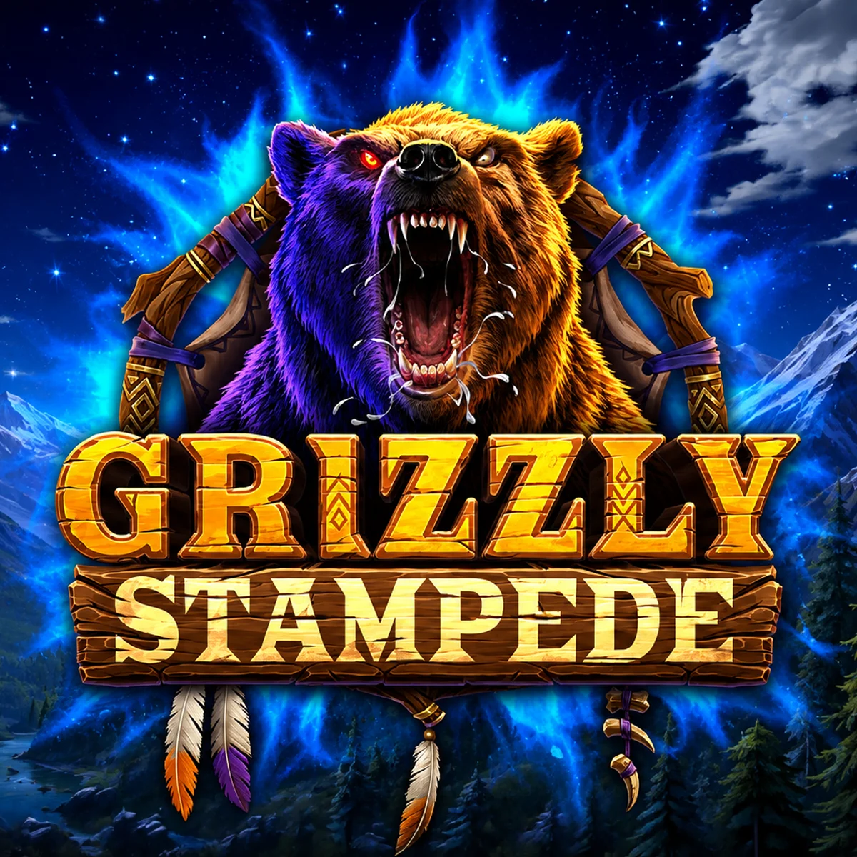 Grizzly Stampede by ELK Studios — 96% RTP, High volatility, 50,000x max win, expanding reels
