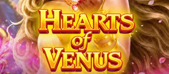 Hearts of Venus by Pragmatic Play — 96.50% RTP, Medium volatility, 25,000x max win, mythology romance theme