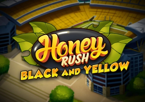 Honey Rush Black and Yellow by Play'n GO
