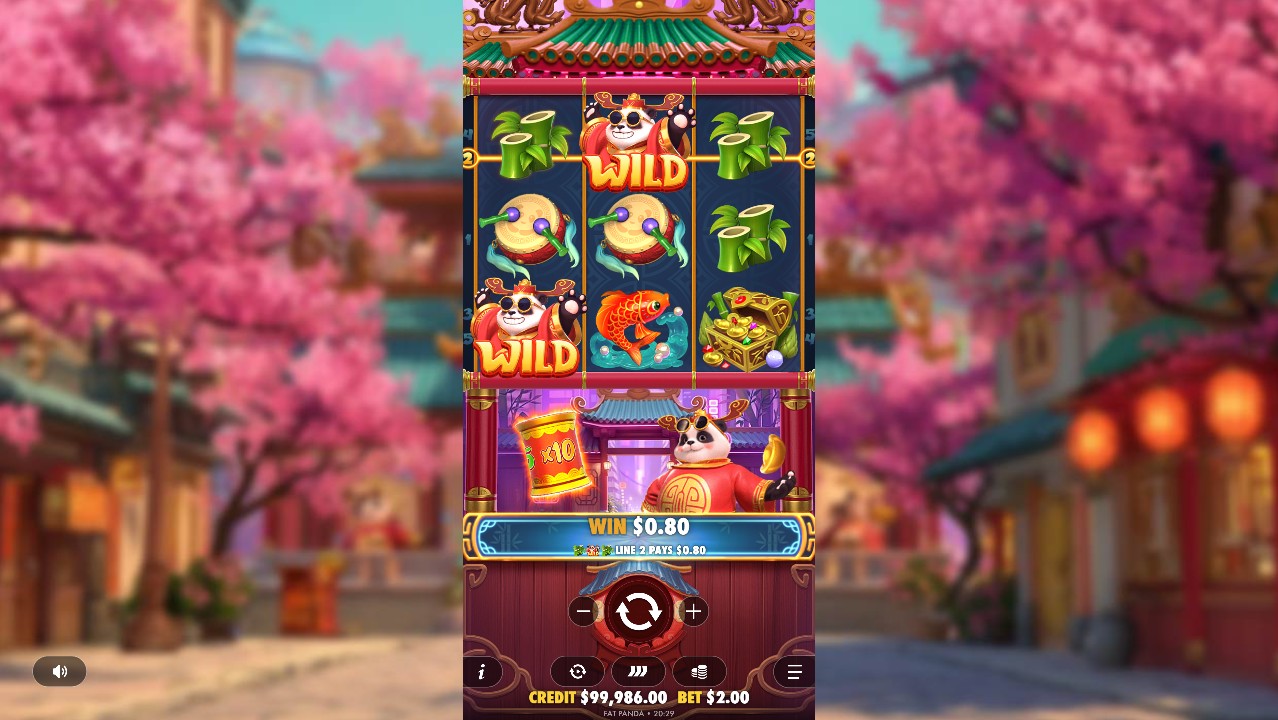 Lucky Panda slot review base game 3 reels Pragmatic Play