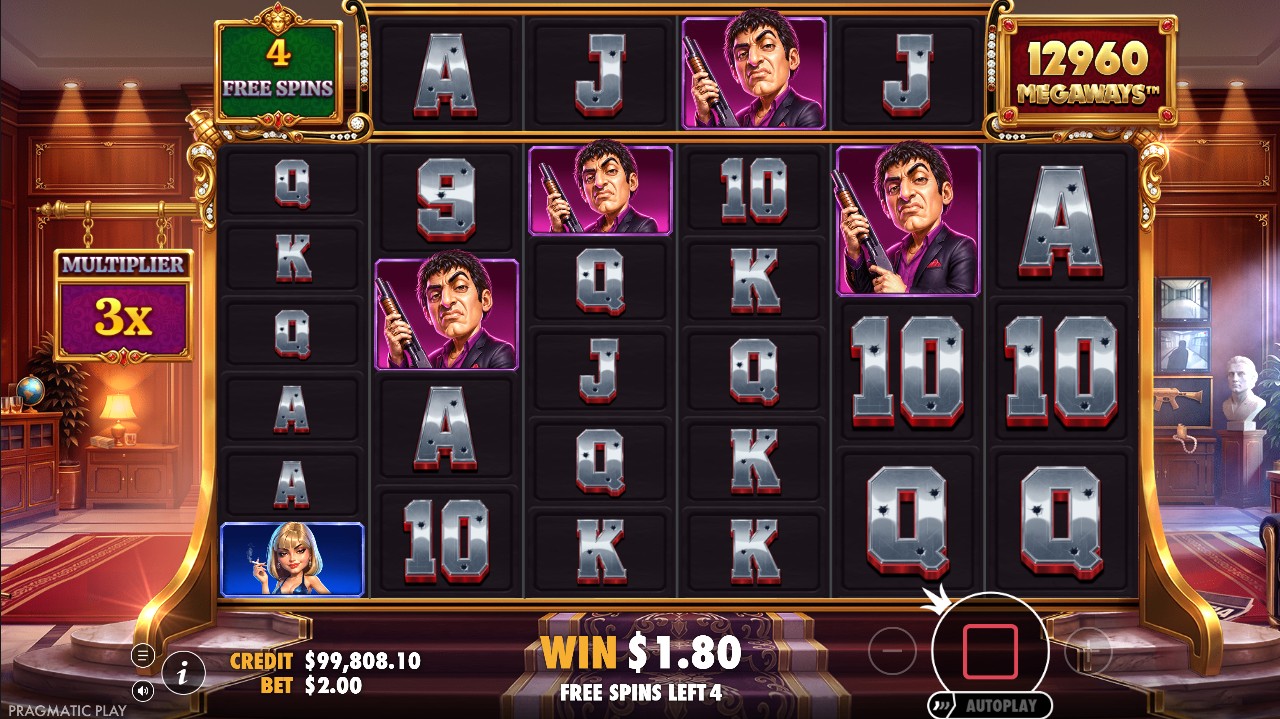 Mini Mafia Megaways by Pragmatic Play — free spins climbing multiplier Megaways bonus round