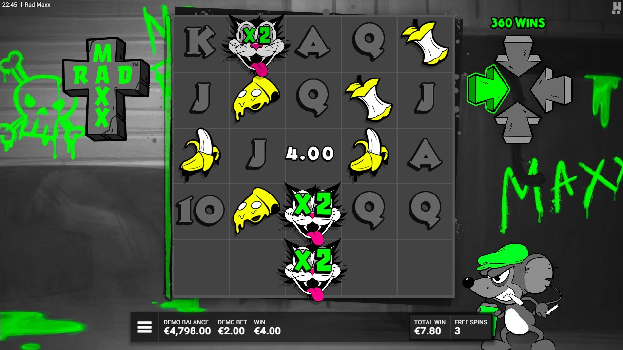 Rad Maxx by Hacksaw Gaming – bonus feature