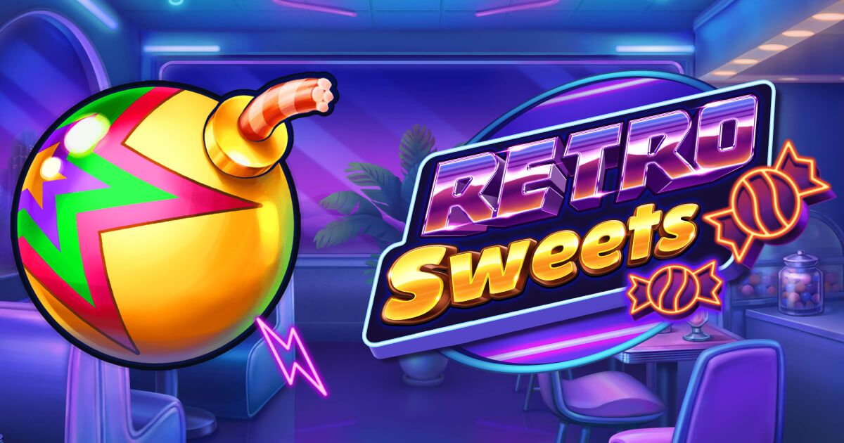 Retro Sweets by Push Gaming – 96.49% RTP High volatility 10,000x max win Cluster Link slot review