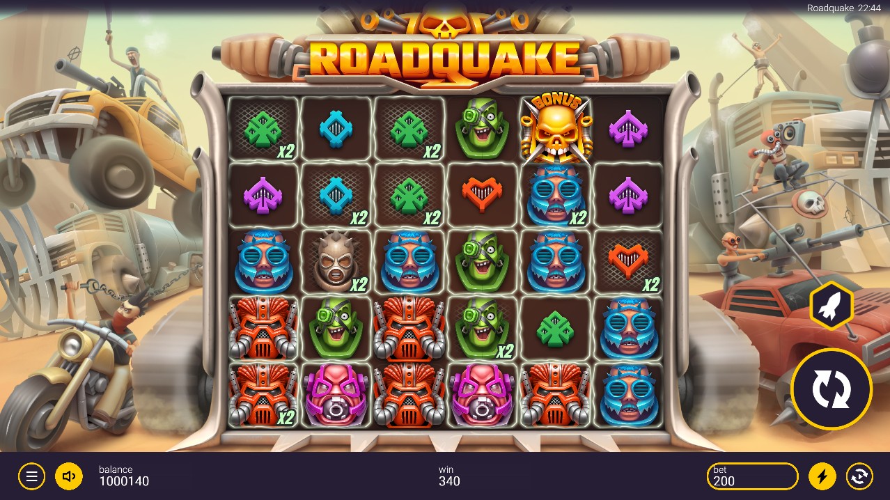 Roadquake slot by Peter & Sons – base game