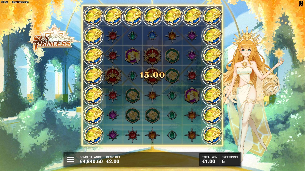 Sun Princess by Hacksaw Gaming – 96.29% RTP High volatility 10,000x max win bonus round