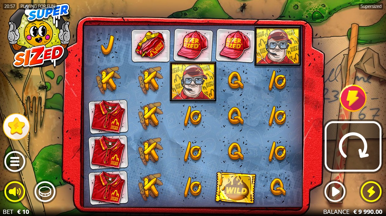 Super Sized by Nolimit City – base game extreme volatility mechanic 150,000x max win potential