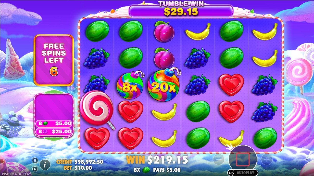 Sweet Bonanza 1000 by Pragmatic Play – 96.53% RTP Very High volatility 25,000x max win bonus round