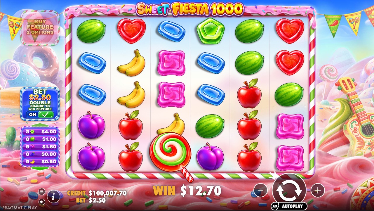 Sweet Fiesta 1000 slot by Pragmatic Play – base game