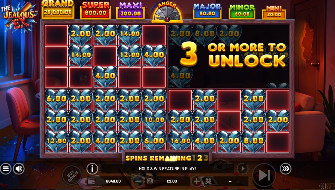 The Jealous Ex free spins – comedic revenge bonus massive ceiling, Betsoft 96.05% RTP