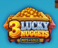 3 Lucky Nuggets Pots of Gold by Popiplay – 97% RTP Medium volatility 5,000x max win pre-release demo