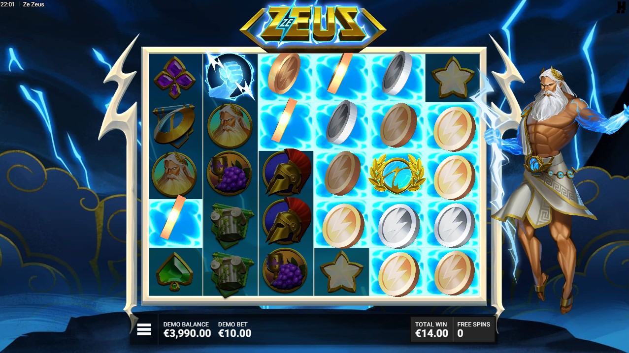 Ze Zeus bonus – Greek gods cluster pays 10,000x max win, Hacksaw Gaming 96.34% RTP